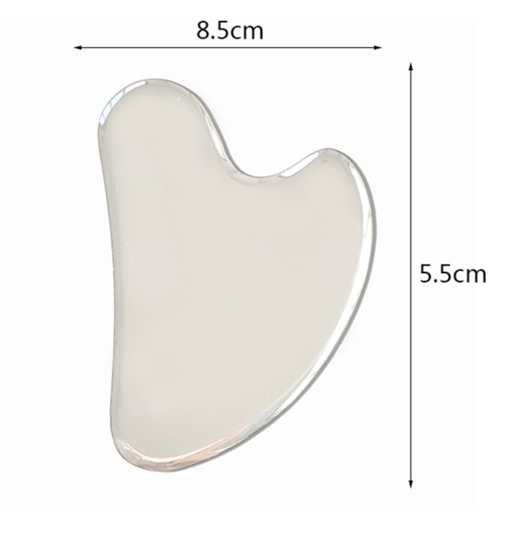 Gua Sha Visage Inox – Lifting Naturel & Éclat de la Peau