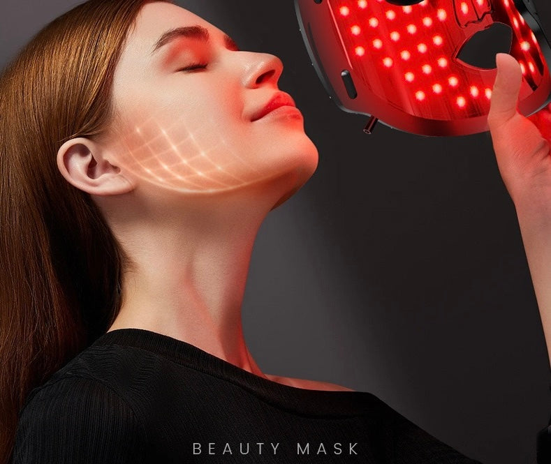 Masque LED Visage – Anti-Âge, Anti-Acné & Éclat Naturel